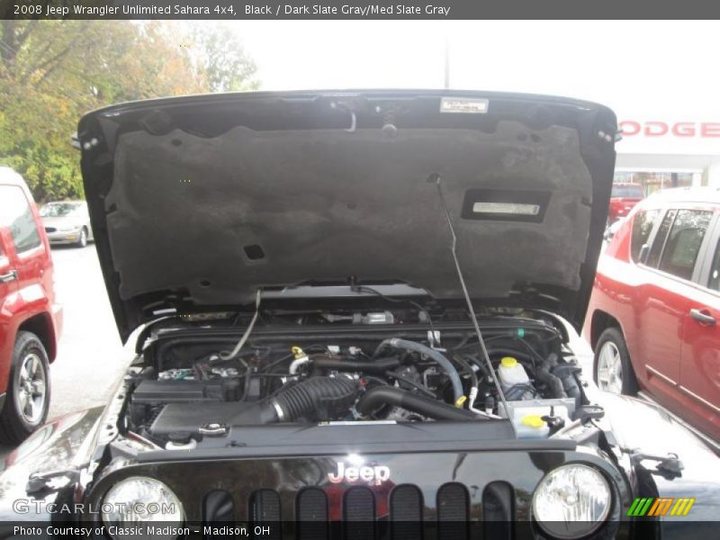 Black / Dark Slate Gray/Med Slate Gray 2008 Jeep Wrangler Unlimited Sahara 4x4