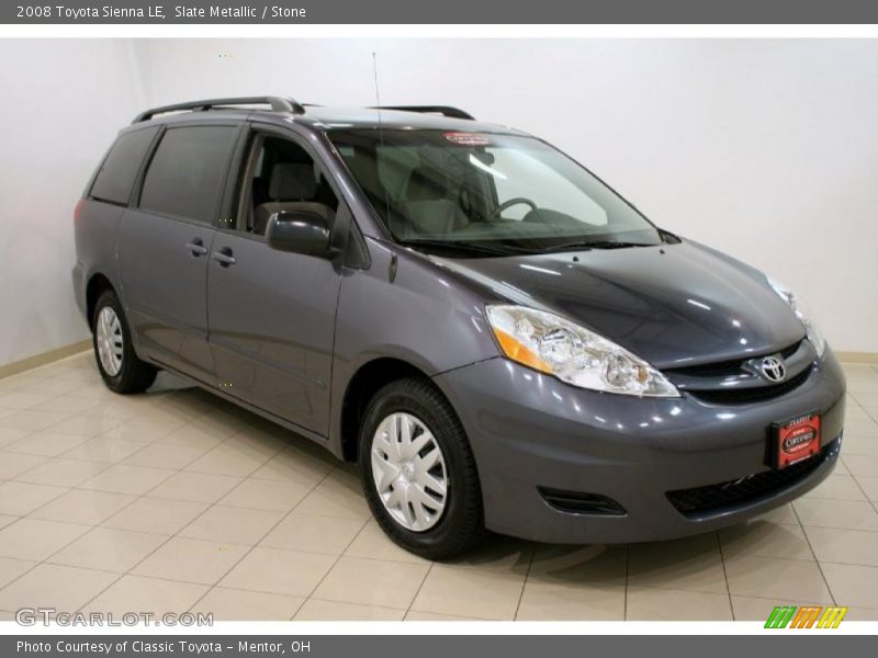 Slate Metallic / Stone 2008 Toyota Sienna LE