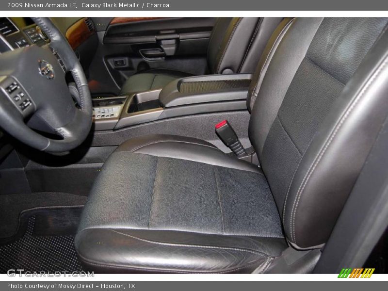 Galaxy Black Metallic / Charcoal 2009 Nissan Armada LE