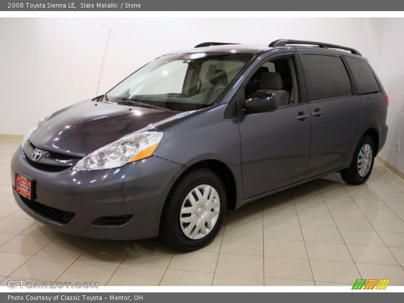 Slate Metallic / Stone 2008 Toyota Sienna LE