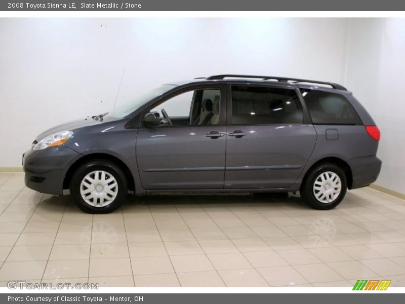 Slate Metallic / Stone 2008 Toyota Sienna LE