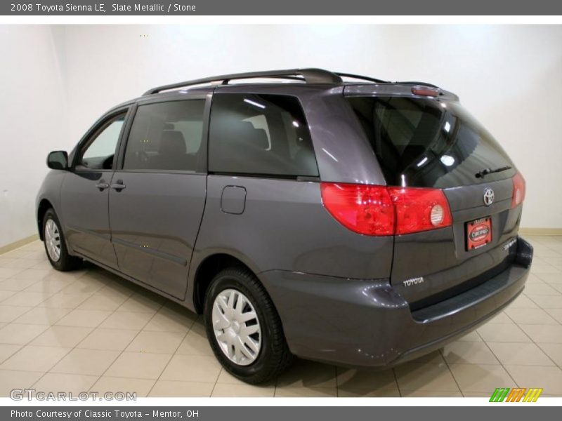 Slate Metallic / Stone 2008 Toyota Sienna LE