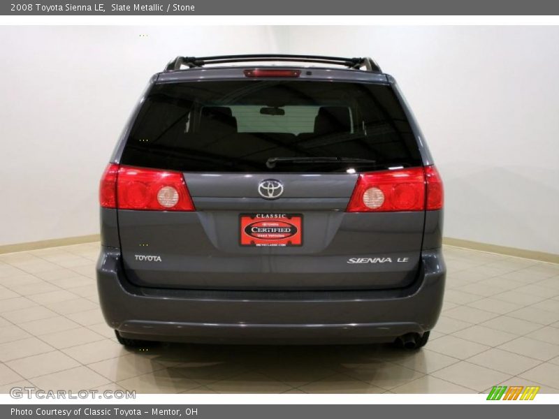 Slate Metallic / Stone 2008 Toyota Sienna LE