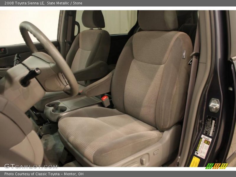 Slate Metallic / Stone 2008 Toyota Sienna LE