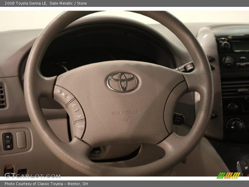 Slate Metallic / Stone 2008 Toyota Sienna LE