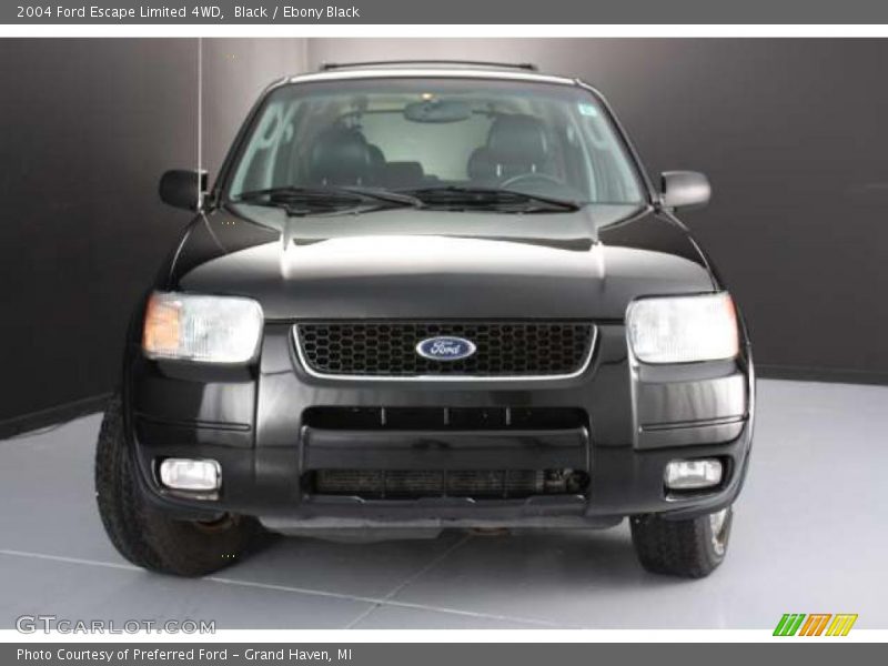 Black / Ebony Black 2004 Ford Escape Limited 4WD