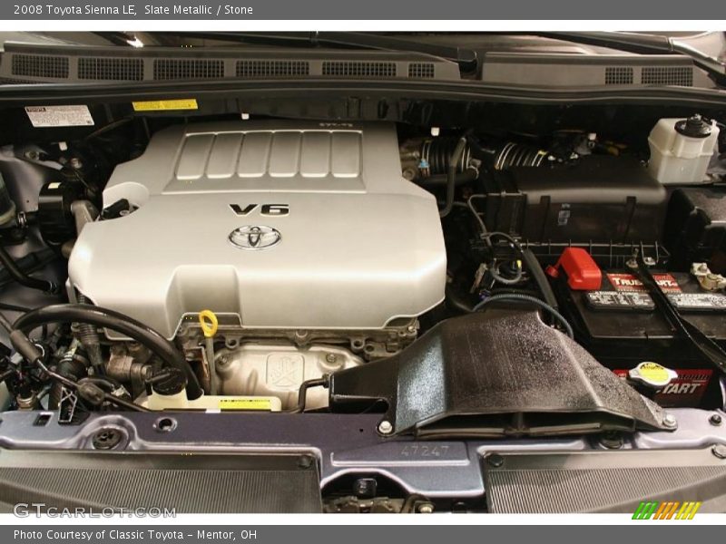 Slate Metallic / Stone 2008 Toyota Sienna LE