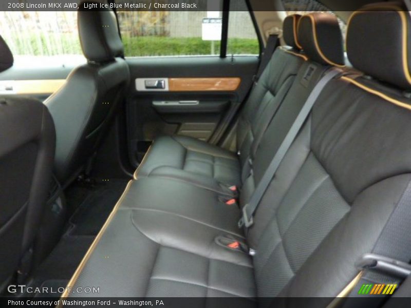 Light Ice Blue Metallic / Charcoal Black 2008 Lincoln MKX AWD