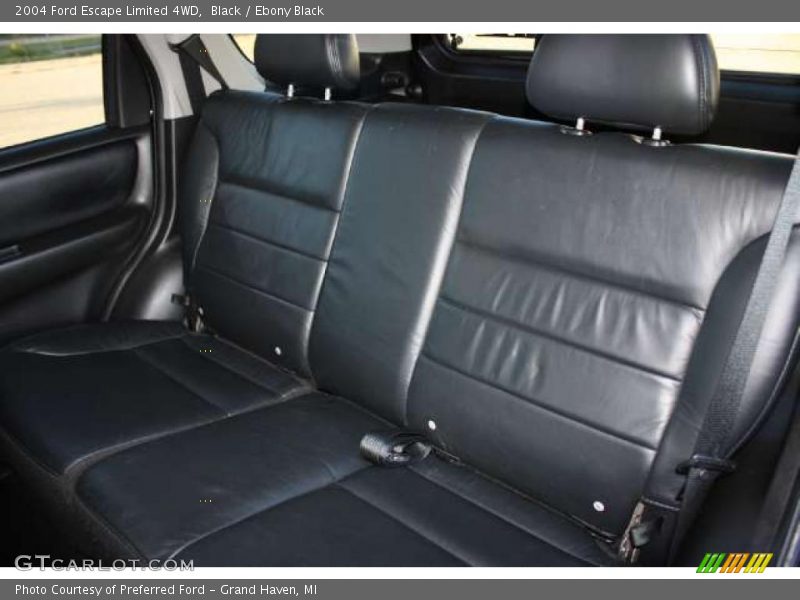 Black / Ebony Black 2004 Ford Escape Limited 4WD