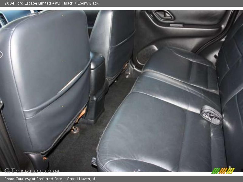 Black / Ebony Black 2004 Ford Escape Limited 4WD