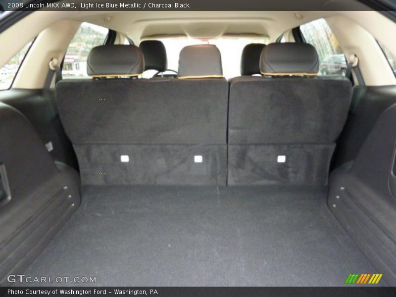 Light Ice Blue Metallic / Charcoal Black 2008 Lincoln MKX AWD