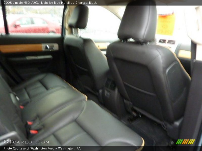Light Ice Blue Metallic / Charcoal Black 2008 Lincoln MKX AWD