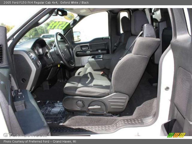 Black Interior - 2005 F150 FX4 Regular Cab 4x4 
