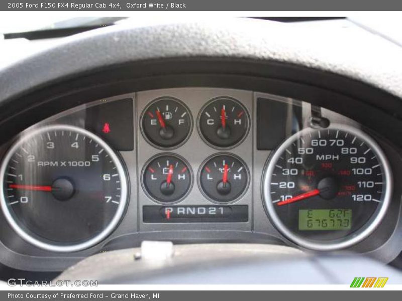  2005 F150 FX4 Regular Cab 4x4 FX4 Regular Cab 4x4 Gauges