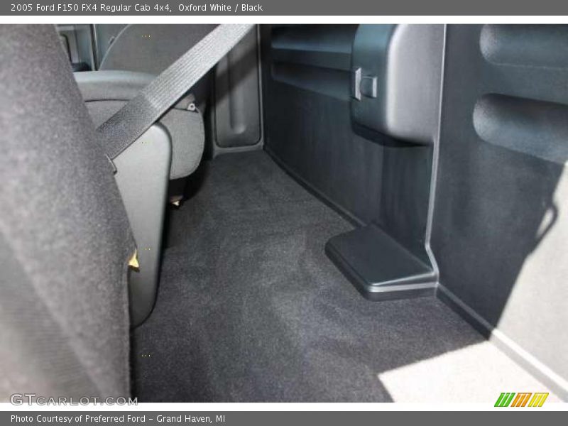  2005 F150 FX4 Regular Cab 4x4 Black Interior