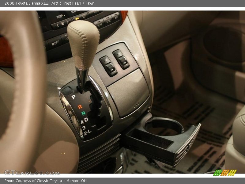 Arctic Frost Pearl / Fawn 2008 Toyota Sienna XLE