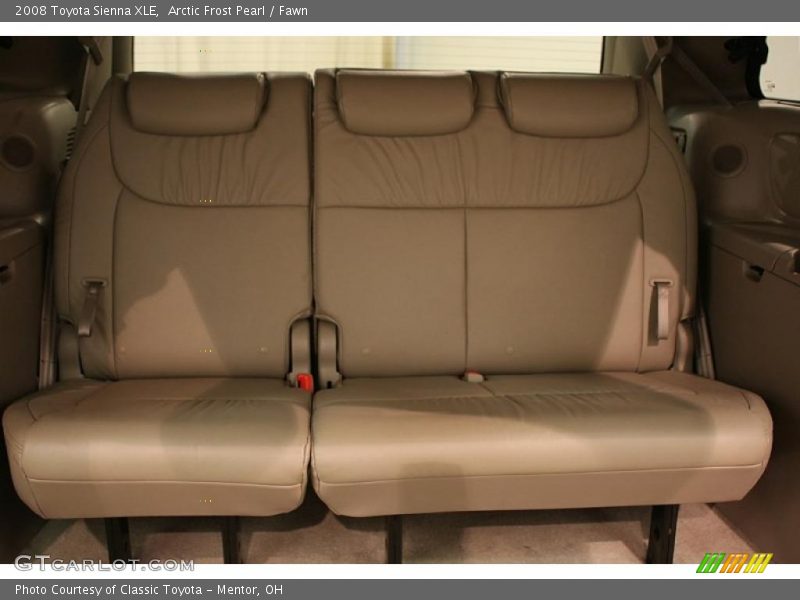 Arctic Frost Pearl / Fawn 2008 Toyota Sienna XLE