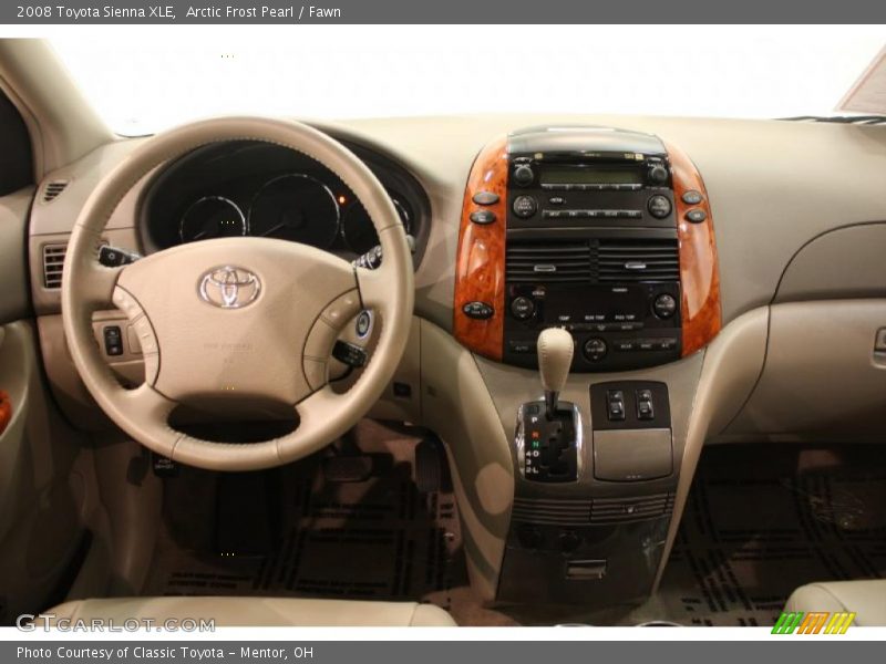 Arctic Frost Pearl / Fawn 2008 Toyota Sienna XLE