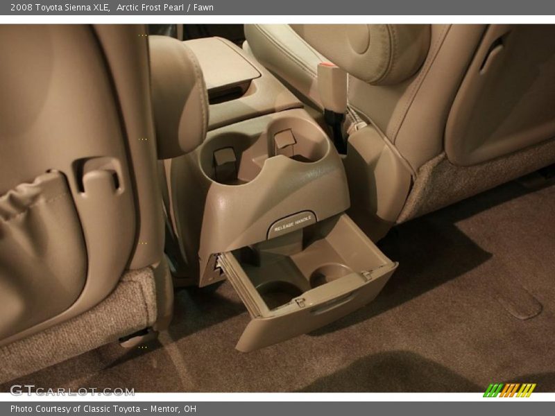 Arctic Frost Pearl / Fawn 2008 Toyota Sienna XLE