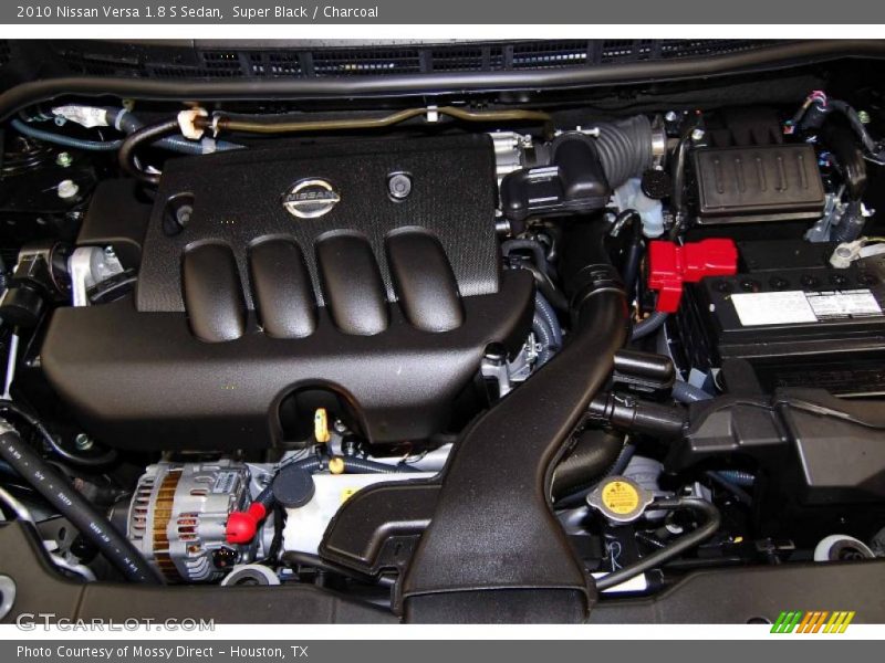  2010 Versa 1.8 S Sedan Engine - 1.8 Liter DOHC 16-Valve CVTCS 4 Cylinder