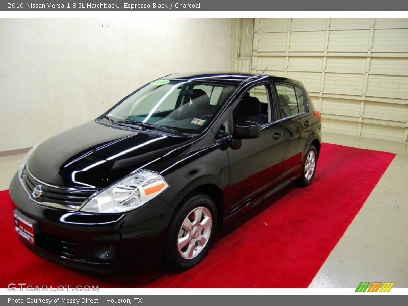 Espresso Black / Charcoal 2010 Nissan Versa 1.8 SL Hatchback