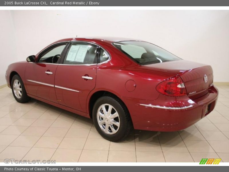 Cardinal Red Metallic / Ebony 2005 Buick LaCrosse CXL