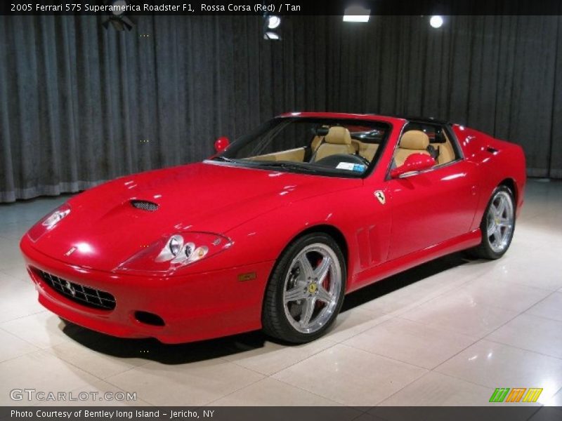 Rossa Corsa (Red) / Tan 2005 Ferrari 575 Superamerica Roadster F1