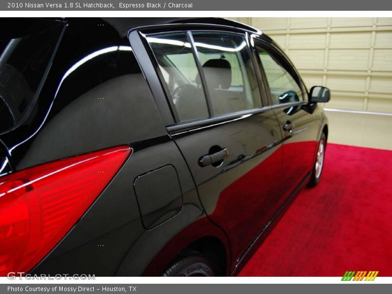 Espresso Black / Charcoal 2010 Nissan Versa 1.8 SL Hatchback