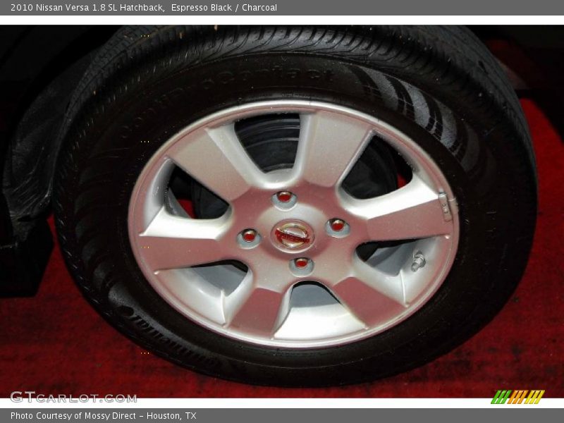 Espresso Black / Charcoal 2010 Nissan Versa 1.8 SL Hatchback