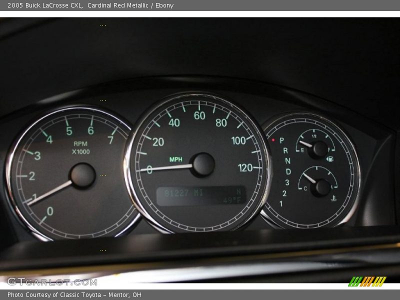  2005 LaCrosse CXL CXL Gauges