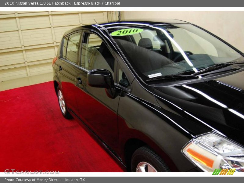 Espresso Black / Charcoal 2010 Nissan Versa 1.8 SL Hatchback