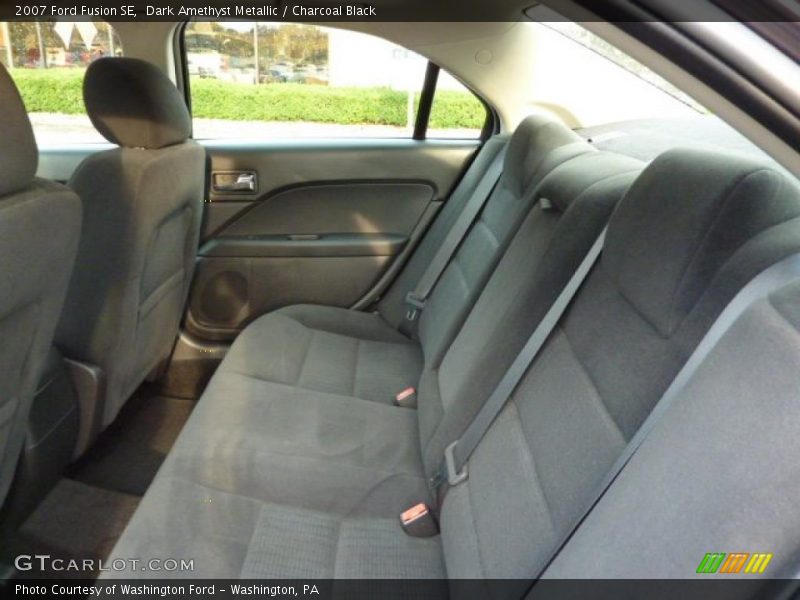 Dark Amethyst Metallic / Charcoal Black 2007 Ford Fusion SE
