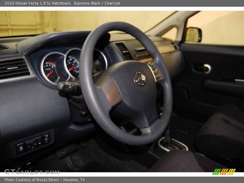 Espresso Black / Charcoal 2010 Nissan Versa 1.8 SL Hatchback