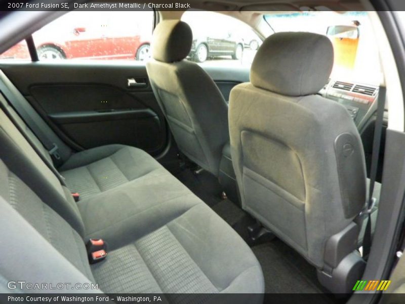 Dark Amethyst Metallic / Charcoal Black 2007 Ford Fusion SE