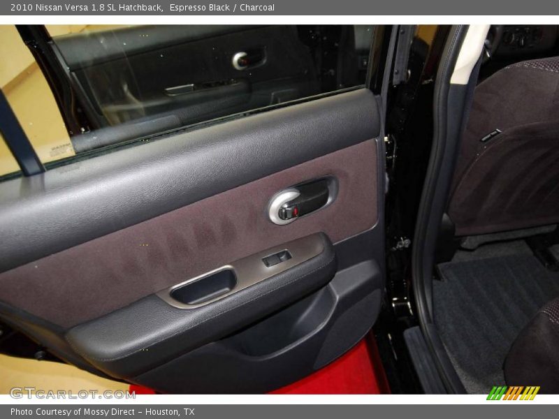 Espresso Black / Charcoal 2010 Nissan Versa 1.8 SL Hatchback