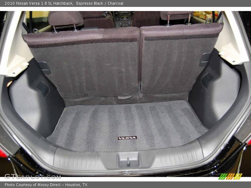 Espresso Black / Charcoal 2010 Nissan Versa 1.8 SL Hatchback