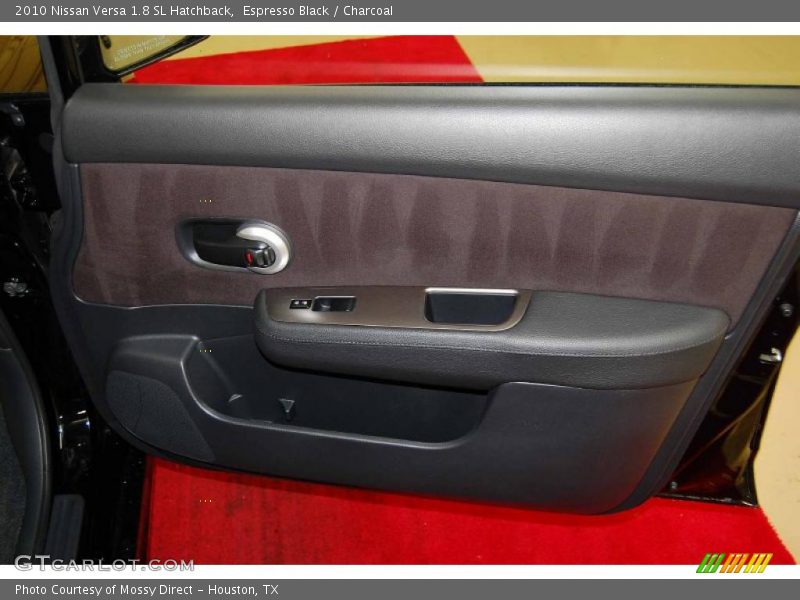 Espresso Black / Charcoal 2010 Nissan Versa 1.8 SL Hatchback