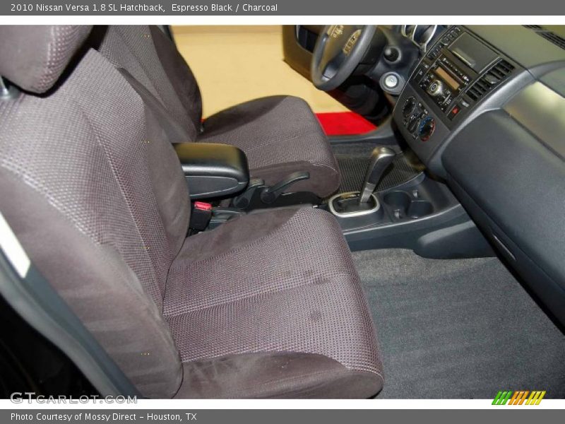 Espresso Black / Charcoal 2010 Nissan Versa 1.8 SL Hatchback