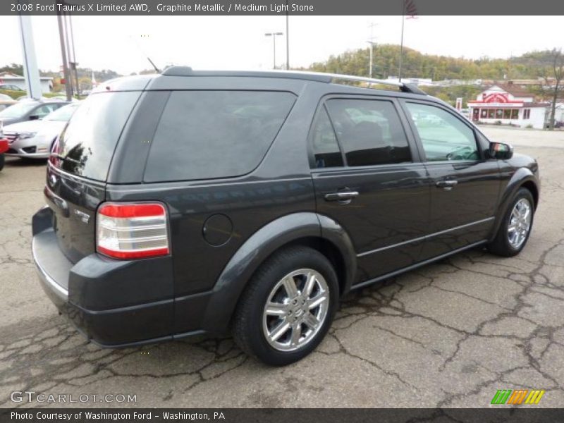 Graphite Metallic / Medium Light Stone 2008 Ford Taurus X Limited AWD
