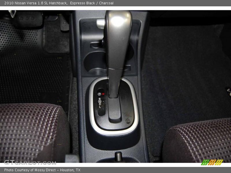 Espresso Black / Charcoal 2010 Nissan Versa 1.8 SL Hatchback