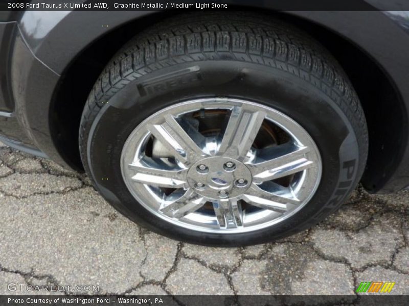 Graphite Metallic / Medium Light Stone 2008 Ford Taurus X Limited AWD