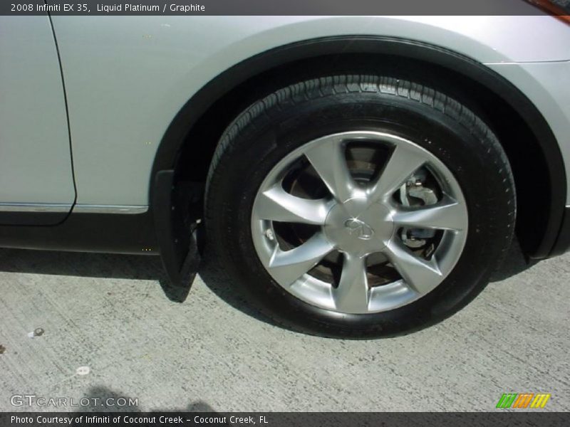 Liquid Platinum / Graphite 2008 Infiniti EX 35
