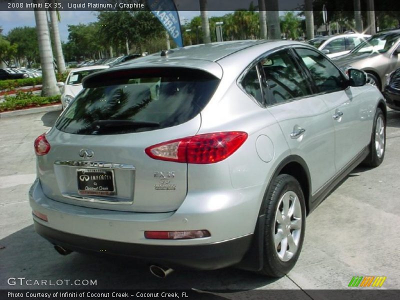 Liquid Platinum / Graphite 2008 Infiniti EX 35