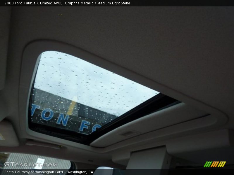 Graphite Metallic / Medium Light Stone 2008 Ford Taurus X Limited AWD