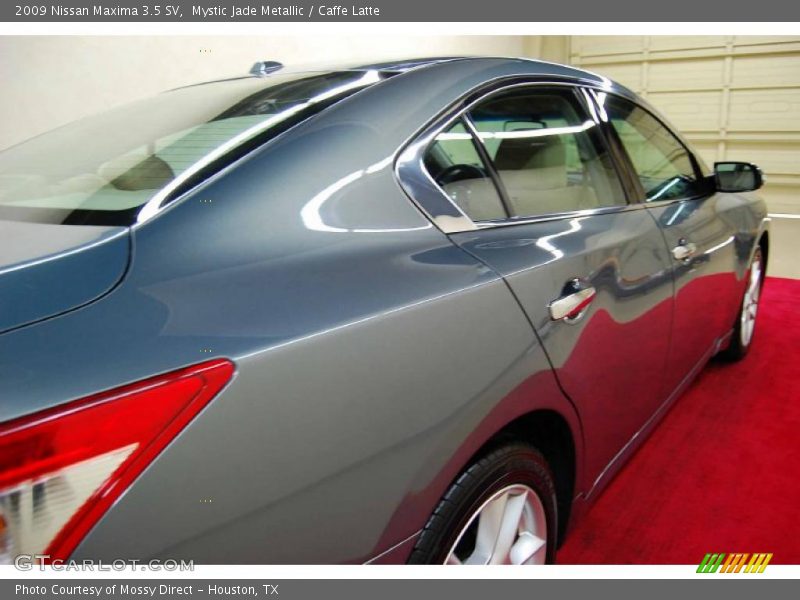 Mystic Jade Metallic / Caffe Latte 2009 Nissan Maxima 3.5 SV