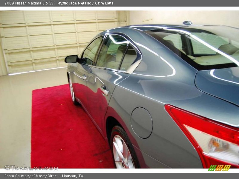 Mystic Jade Metallic / Caffe Latte 2009 Nissan Maxima 3.5 SV