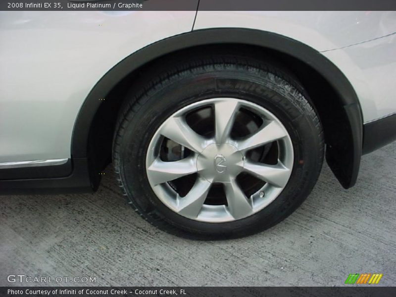 Liquid Platinum / Graphite 2008 Infiniti EX 35