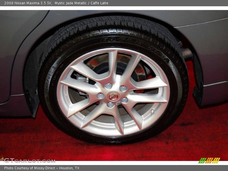 Mystic Jade Metallic / Caffe Latte 2009 Nissan Maxima 3.5 SV