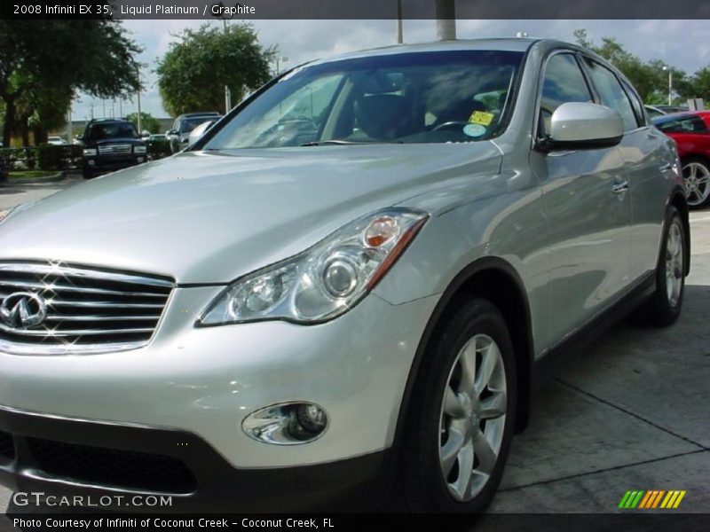 Liquid Platinum / Graphite 2008 Infiniti EX 35