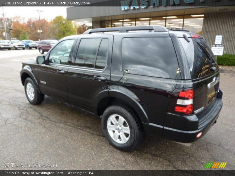 Black / Black/Stone 2008 Ford Explorer XLT 4x4